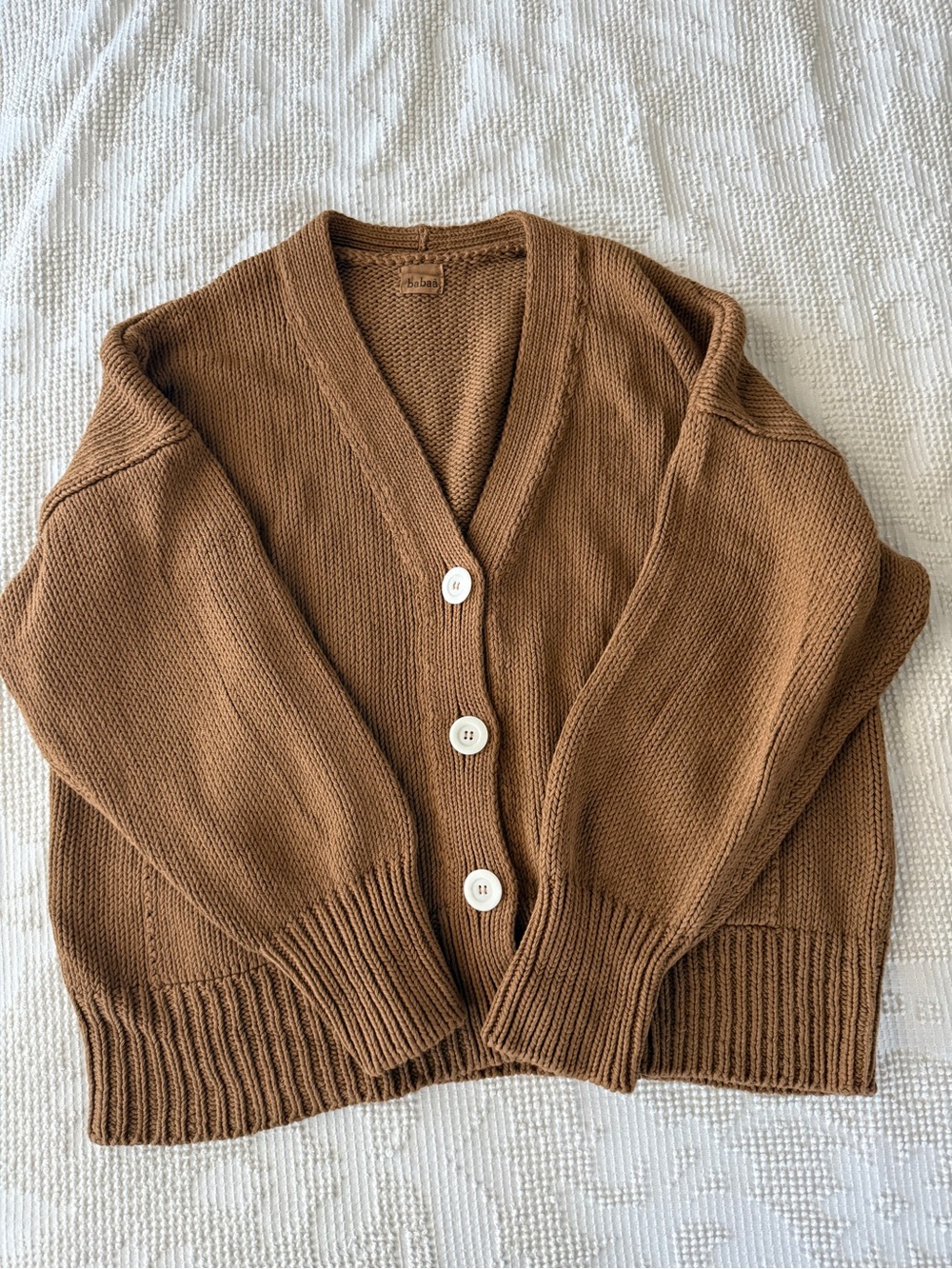 Babaa cardigan no. 86 in Sakurri